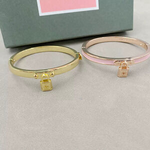 kate spade Drip Glaze Lock Bracelet Fade Free